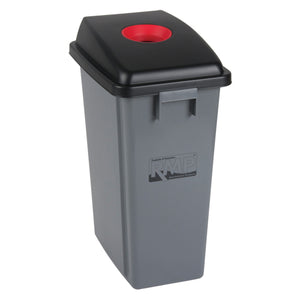Recycling & Garbage Bin with Classification Lid Each